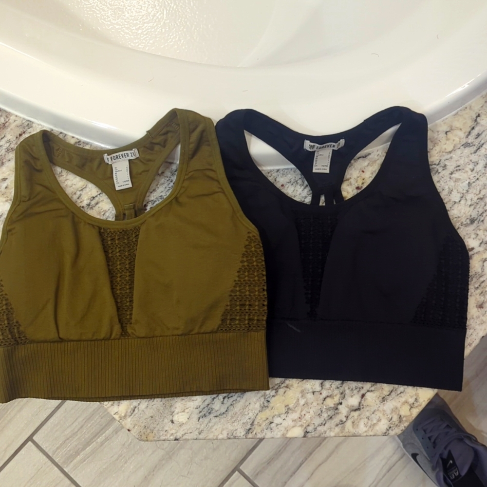Forever 21 sport bras
